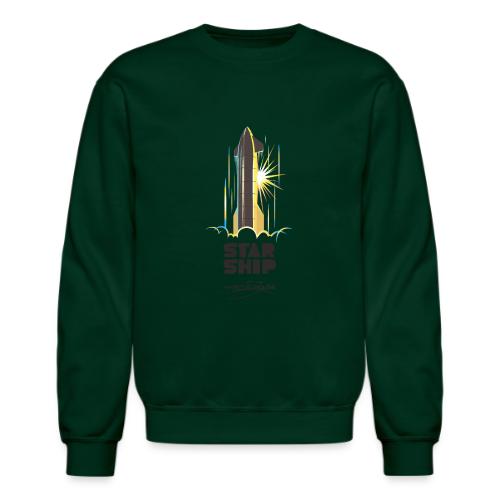 Star Ship Earth - Light - With Logo - Unisex Crewneck Sweatshirt