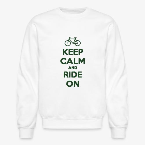 keep_calm_and_ride_on - Unisex Crewneck Sweatshirt
