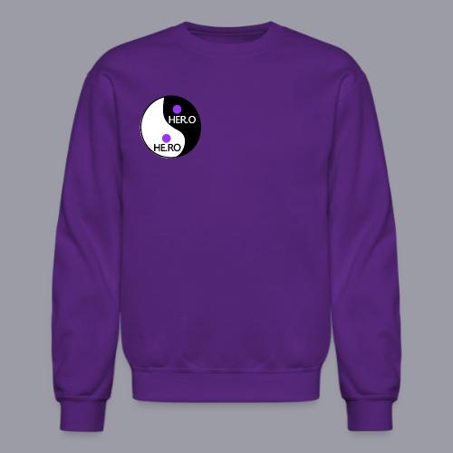 HE.RO / HER.O - Unisex Crewneck Sweatshirt