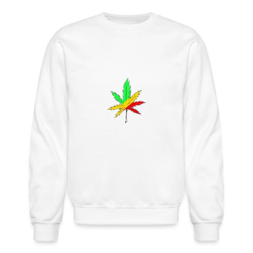 Rasta leaf - Unisex Crewneck Sweatshirt
