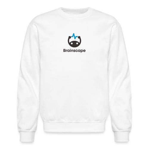 Stacked Logo on White - Unisex Crewneck Sweatshirt