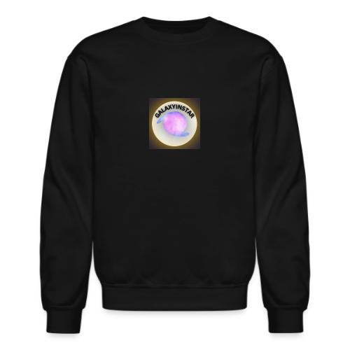 Galaxyinstar Logo With Name - Unisex Crewneck Sweatshirt