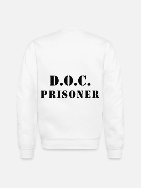 D.O.C Prisoner - Unisex Crewneck Sweatshirt - white