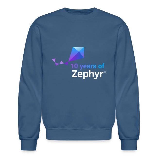 Zephyr 10th Anniversary Stacked Color Reverse