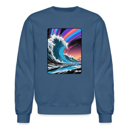 Rainbow Sky Dream Wave - Unisex Crewneck Sweatshirt