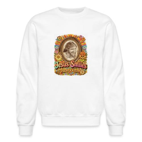 jesus-smile.com, Rare Portrait, Jesus the Healer. - Unisex Crewneck Sweatshirt