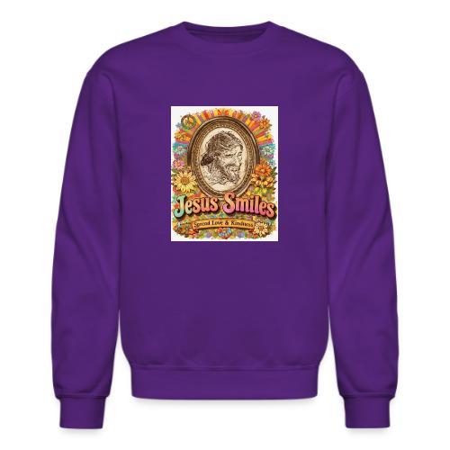 jesus-smile.com, Rare Portrait, Jesus the Healer. - Unisex Crewneck Sweatshirt