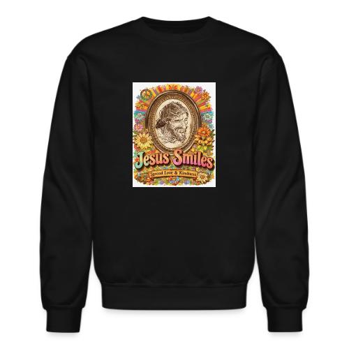 jesus-smile.com, Rare Portrait, Jesus the Healer. - Unisex Crewneck Sweatshirt