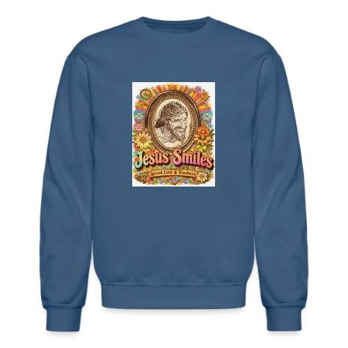 jesus-smile.com, Rare Portrait, Jesus the Healer. - Unisex Crewneck Sweatshirt