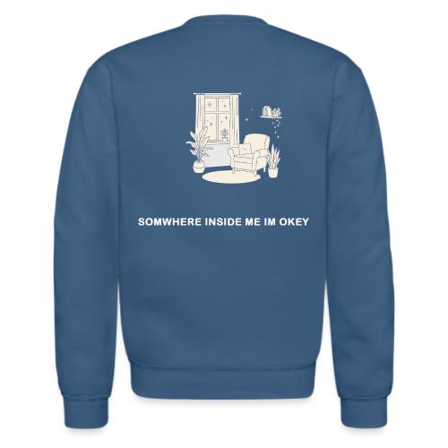 Silent Pain Expression - Unisex Crewneck Sweatshirt