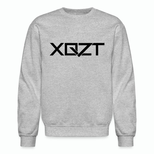 #XQZT Logo Ultra Noir - Unisex Crewneck Sweatshirt