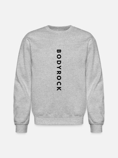 BR Vertical - Unisex Crewneck Sweatshirt - heather gray