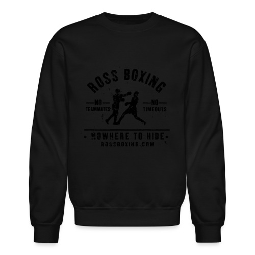 rossboxing_black - Unisex Crewneck Sweatshirt