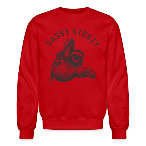 sloth bear slow lasy - Unisex Crewneck Sweatshirt