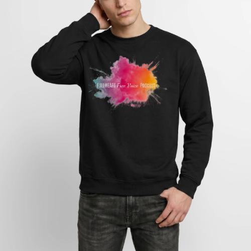 Full Heart Free Voice Color Burst Only - Unisex Crewneck Sweatshirt