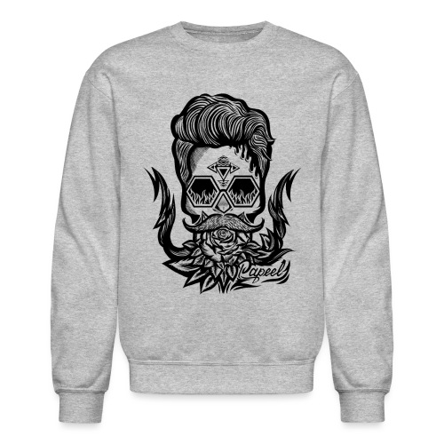 Papeel Skull Rofire - Black - Unisex Crewneck Sweatshirt