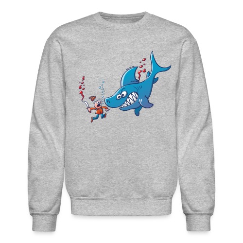 Sharks are Furious, Stop Finning! - Unisex Crewneck Sweatshirt