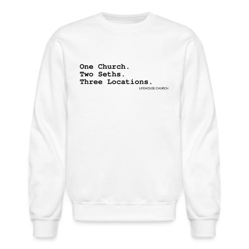 List Tagline - Unisex Crewneck Sweatshirt