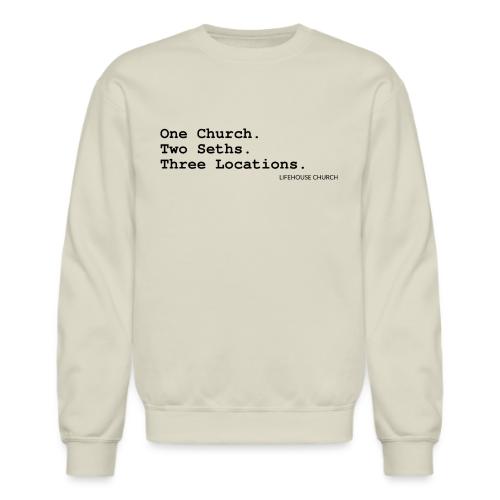 List Tagline - Unisex Crewneck Sweatshirt