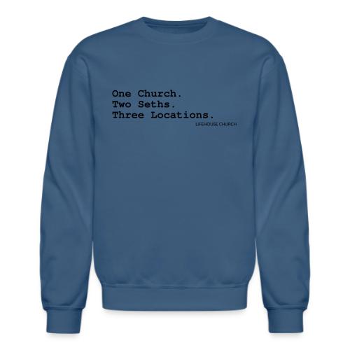 List Tagline - Unisex Crewneck Sweatshirt