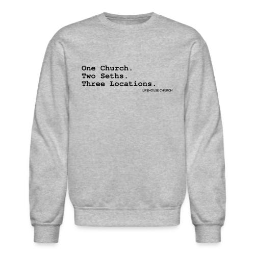 List Tagline - Unisex Crewneck Sweatshirt