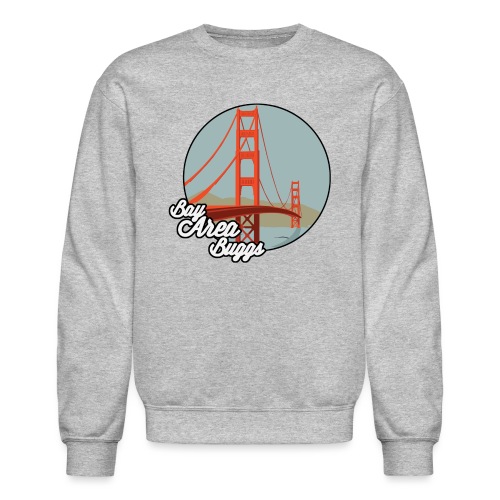 Bay Area Buggs Bridge Design - Unisex Crewneck Sweatshirt