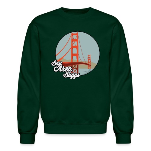 Bay Area Buggs Bridge Design - Unisex Crewneck Sweatshirt