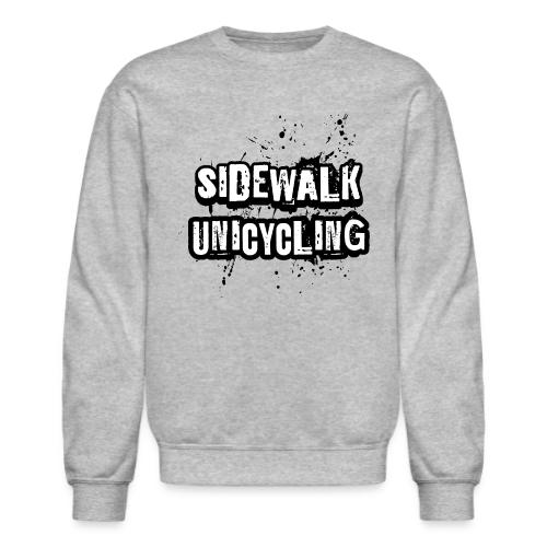 SIDEWALK UNICYCLING - Unisex Crewneck Sweatshirt