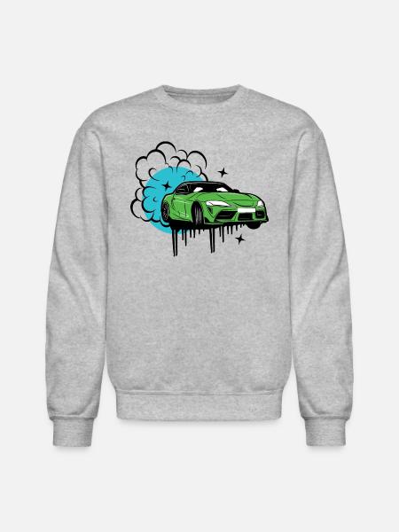 Toyota Supra - Unisex Crewneck Sweatshirt - heather gray