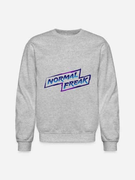 normal freak - Unisex Crewneck Sweatshirt - heather gray