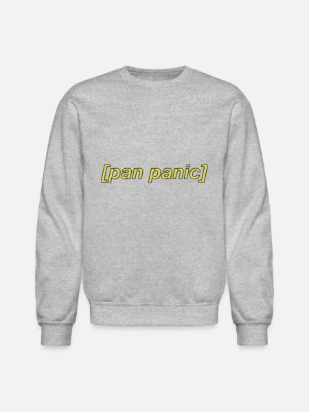 Pan Panic Subtitles - Unisex Crewneck Sweatshirt - heather gray