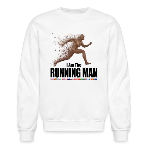 I am the Running Man - Cool Sportswear - Unisex Crewneck Sweatshirt