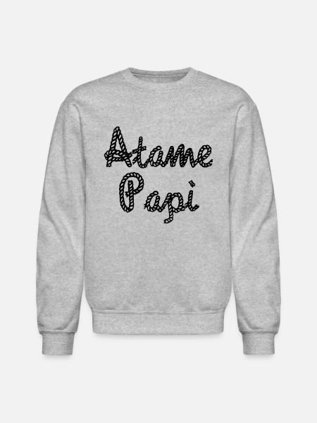 Atame Papi - Unisex Crewneck Sweatshirt - heather gray