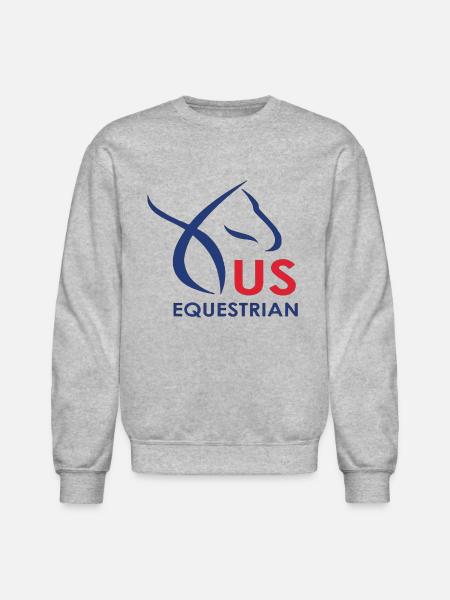 equestrian - Unisex Crewneck Sweatshirt - heather gray