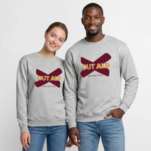X out ALD - Unisex Crewneck Sweatshirt