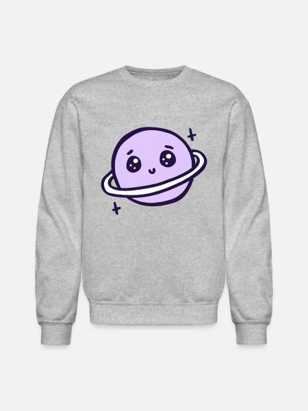 My Cute Planet - Unisex Crewneck Sweatshirt - heather gray