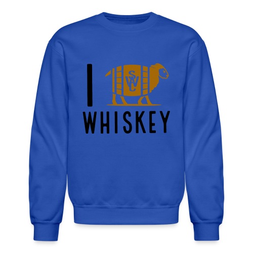 I Love Whiskey - Unisex Crewneck Sweatshirt
