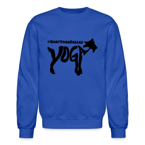 Goat Yoga Dallas - Unisex Crewneck Sweatshirt