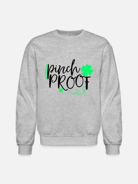 Pinch Proof - Unisex Crewneck Sweatshirt - heather gray