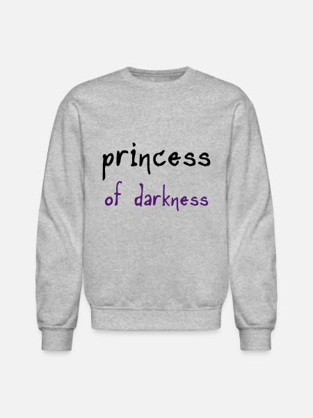Princess of Darkness - Unisex Crewneck Sweatshirt - heather gray