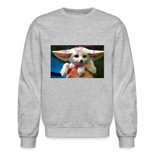 baby fox - Unisex Crewneck Sweatshirt
