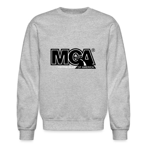 MCA Logo WBG Transparent BLACK TITLEfw fw png - Unisex Crewneck Sweatshirt