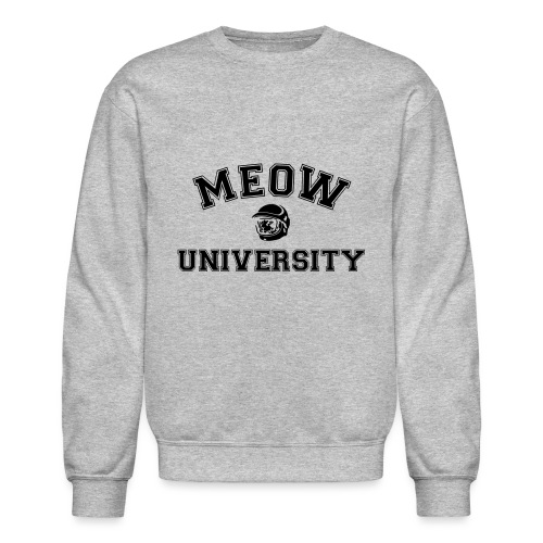 meow university - Unisex Crewneck Sweatshirt