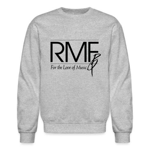 RMF Logo - Black - Unisex Crewneck Sweatshirt