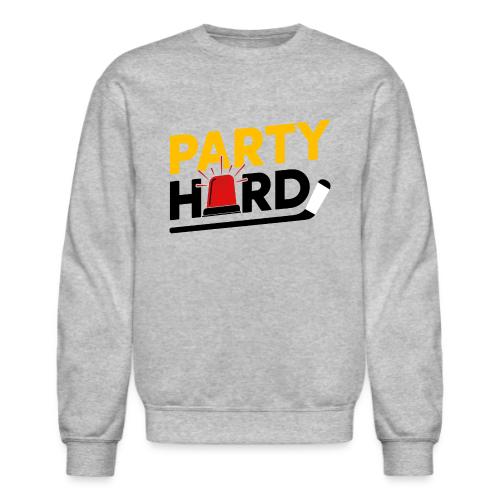 Party Hard on Light - Unisex Crewneck Sweatshirt