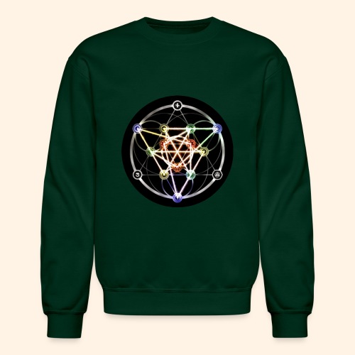 Classic Alchemical Cycle - Unisex Crewneck Sweatshirt