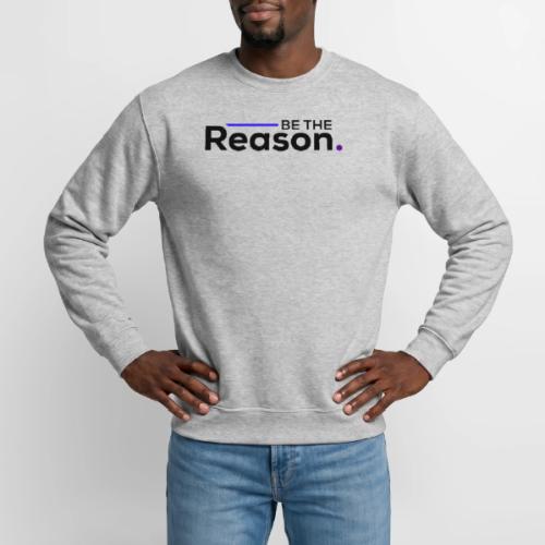 Be the Reason Logo (Black) - Unisex Crewneck Sweatshirt