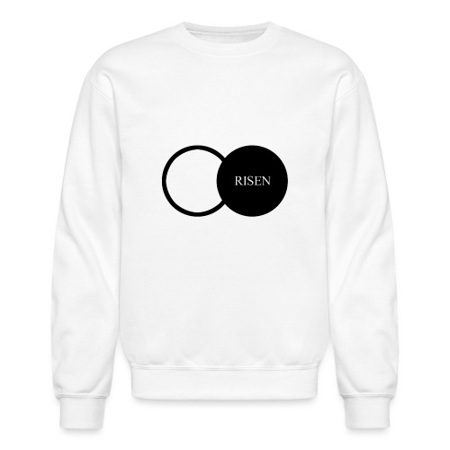 Risen design for t shirt black - Unisex Crewneck Sweatshirt
