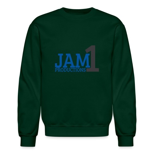 Jam1 Productions logo - Unisex Crewneck Sweatshirt