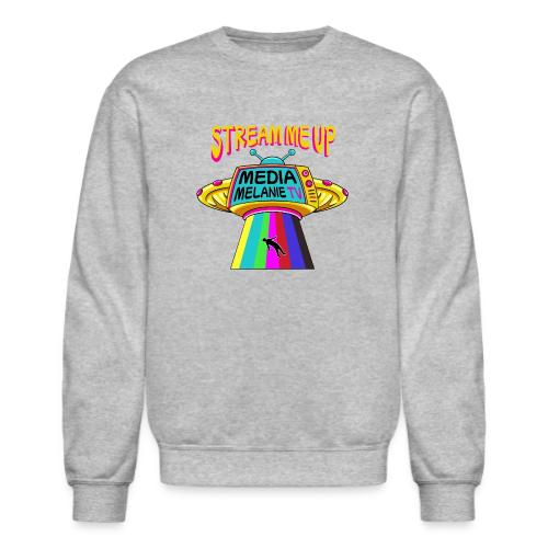 Stream Me Up | Streaming TV UFO - Color - Unisex Crewneck Sweatshirt